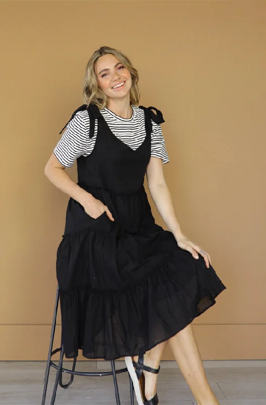 Flash Sale Jamie Black Jumper - MCO - Nursing Friendly - Maternity Friendly