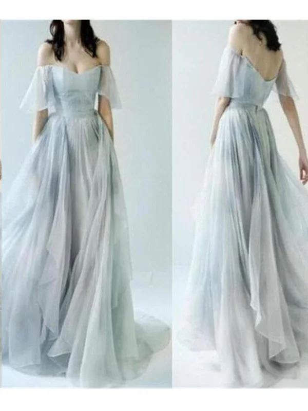 Price Drop Beautiful Prom Dresses Off-the-shoulder A-line Print Flowy Chiffon Long Prom Dress JKL779 Price Drop Beautiful Prom Dresses Off-the-shoulder A-line Print Flowy Chiffon Long Prom Dress JKL779