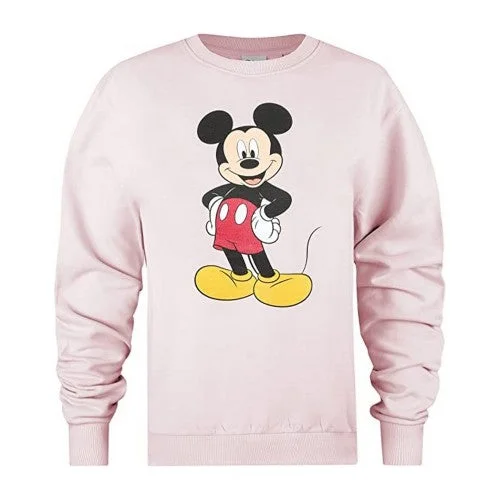 Disney Womens/Ladies Boss Man Mickey Mouse Sweatshirt