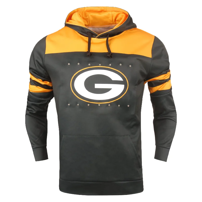 Online Only oversized gym sweatshirtGreen Bay Packers Big Logo Light-up Hoodie