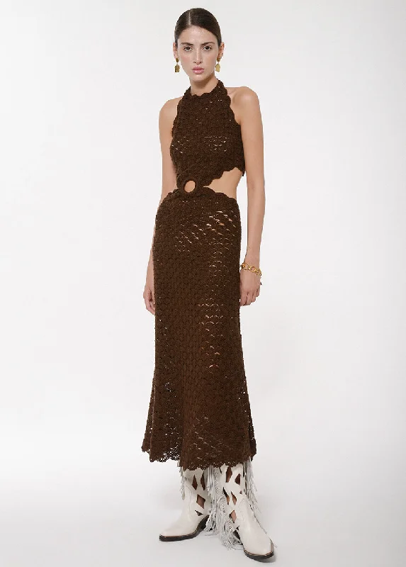 Today Only textured dressSUNSET CROCHET DRESS