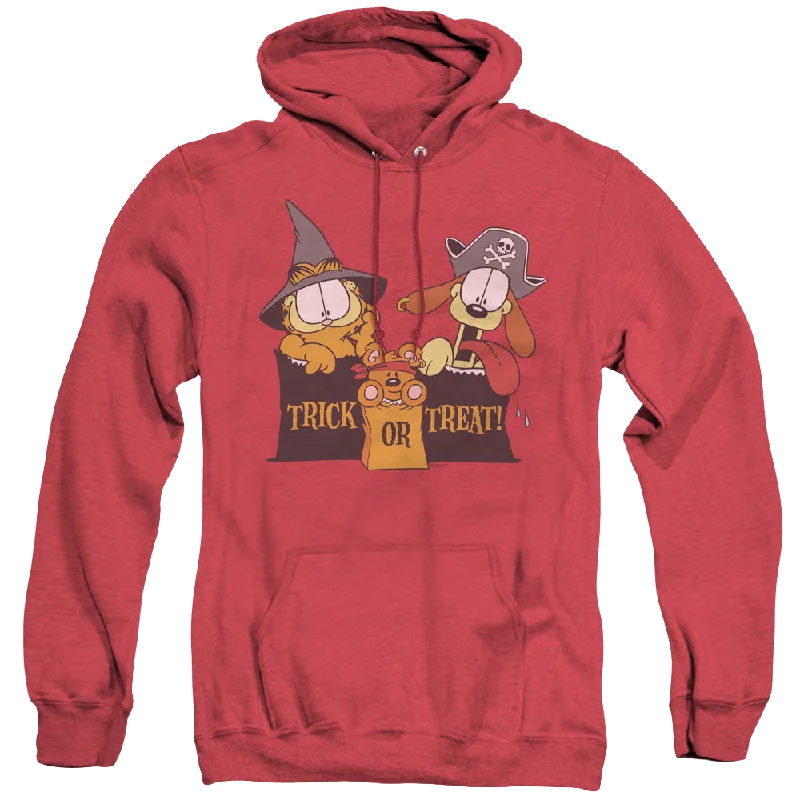 Amazing Deals minimalist hooded sweatshirtGarfield Trick Or Treat - Heather Pullover Hoodie Amazing Deals minimalist hooded sweatshirtGarfield Trick Or Treat - Heather Pullover Hoodie
