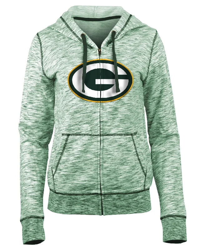 Massive Deals cozy gym sweatshirtGreen Bay Packers Defense Space Dye Zip Hoodie