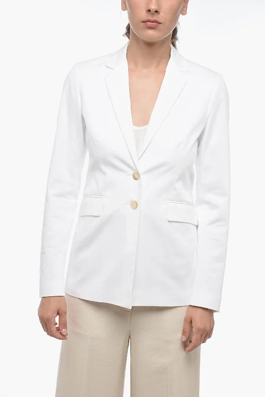 Year-End Clearance fashion coat with hoodSEMICOUTURE ALPHONSINE Blazer with Flap Pockets S Standard size Year-End Clearance fashion coat with hoodSEMICOUTURE ALPHONSINE Blazer with Flap Pockets S Standard size
