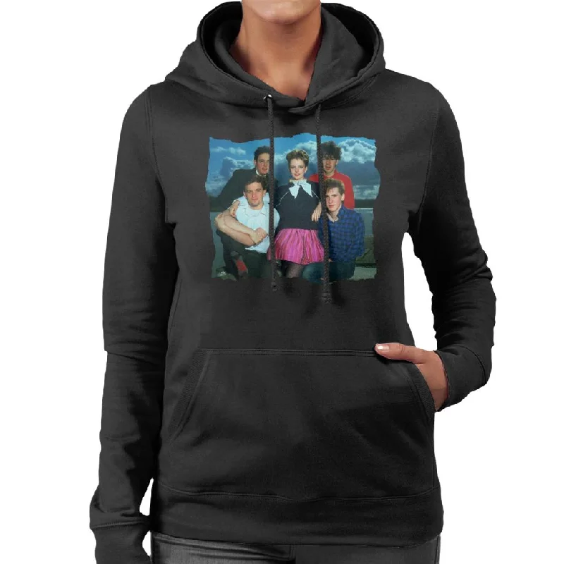 TV Times Altered Images Band Portrait Women's Hooded Sweatshirt