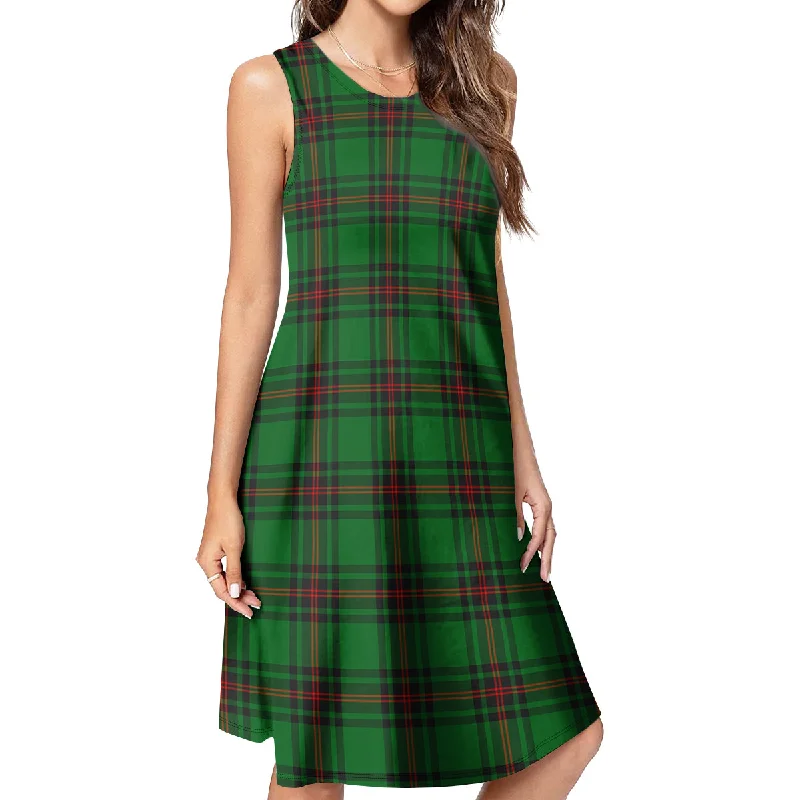 New Markdowns Primrose Tartan Womens Casual Dresses