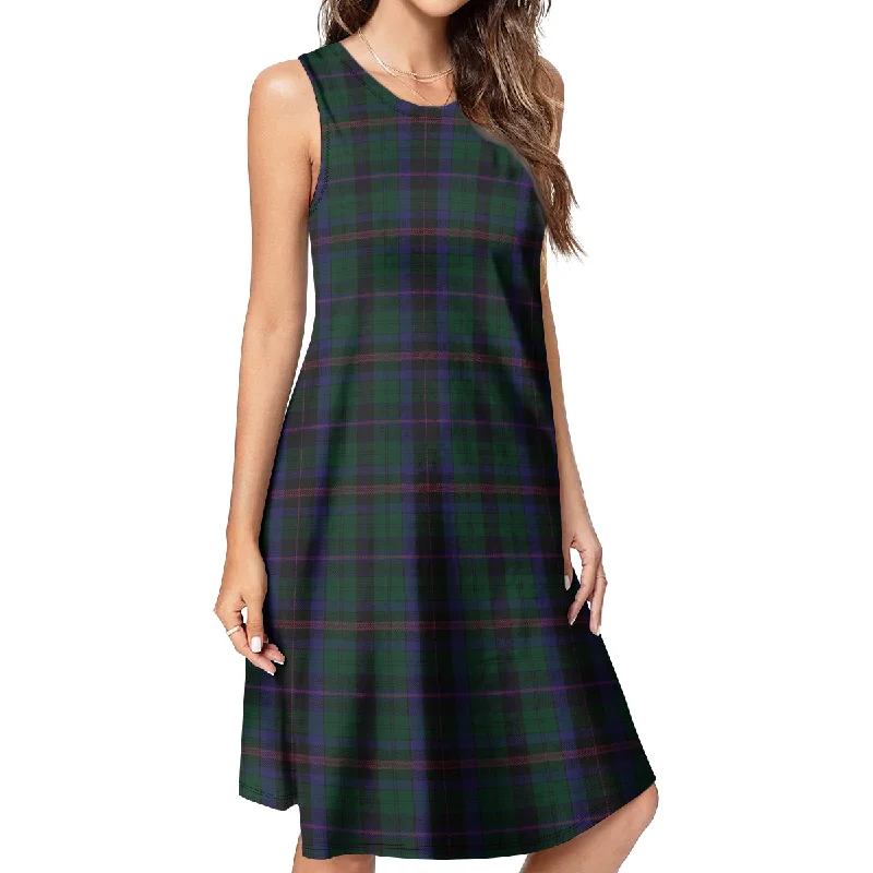 Big Savings Phillips of Wales Tartan Womens Casual Dresses