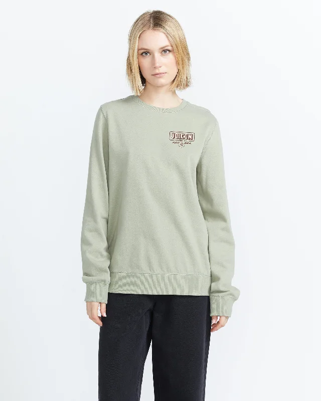 While Supplies Last warm workout hoodieTruly Deal Crew Sweatshirt - Sage