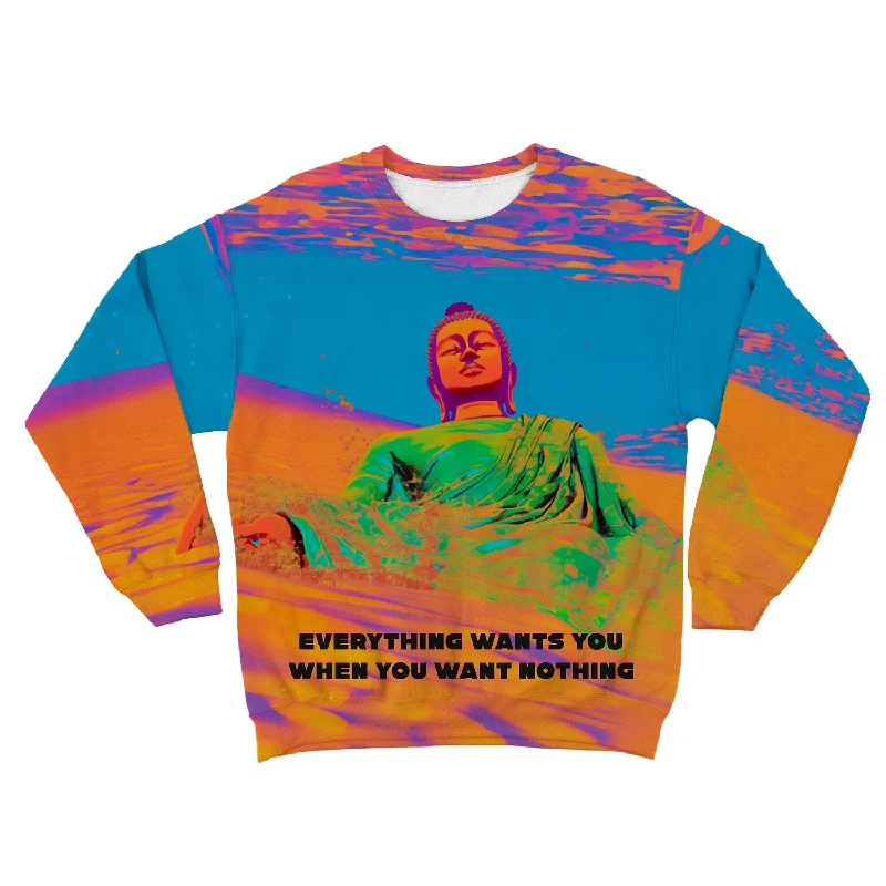 Limited Time Discount fitted workout hoodieNothing All Over Print Unisex Sweatshirt