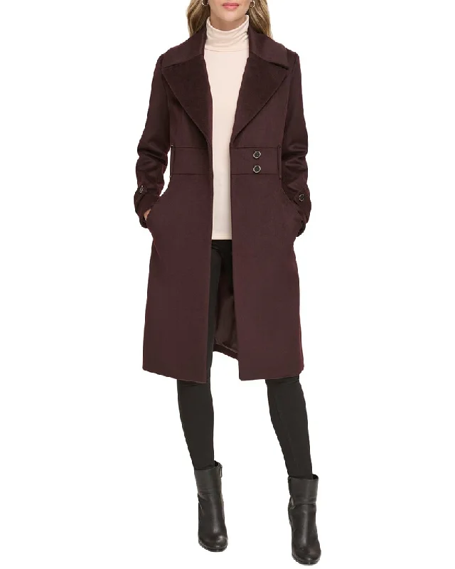 Early Access street style coatKenneth Cole Wool-Blend Coat