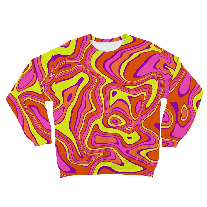 Act Now fitted workout hoodieAcid All Over Print Unisex Sweatshirt