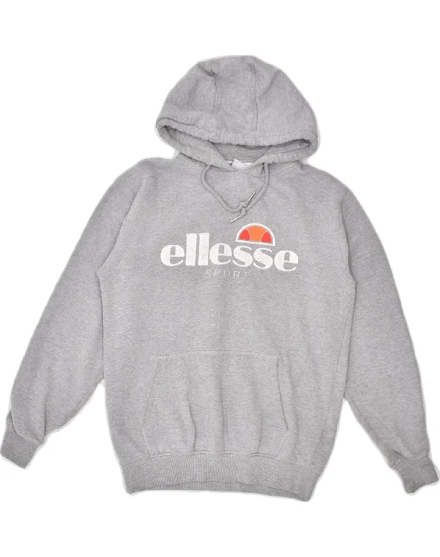 Steals and Deals sporty hoodieELLESSE Womens Oversized Graphic Hoodie Jumper UK 12 Medium Grey Cotton Steals and Deals sporty hoodieELLESSE Womens Oversized Graphic Hoodie Jumper UK 12 Medium Grey Cotton