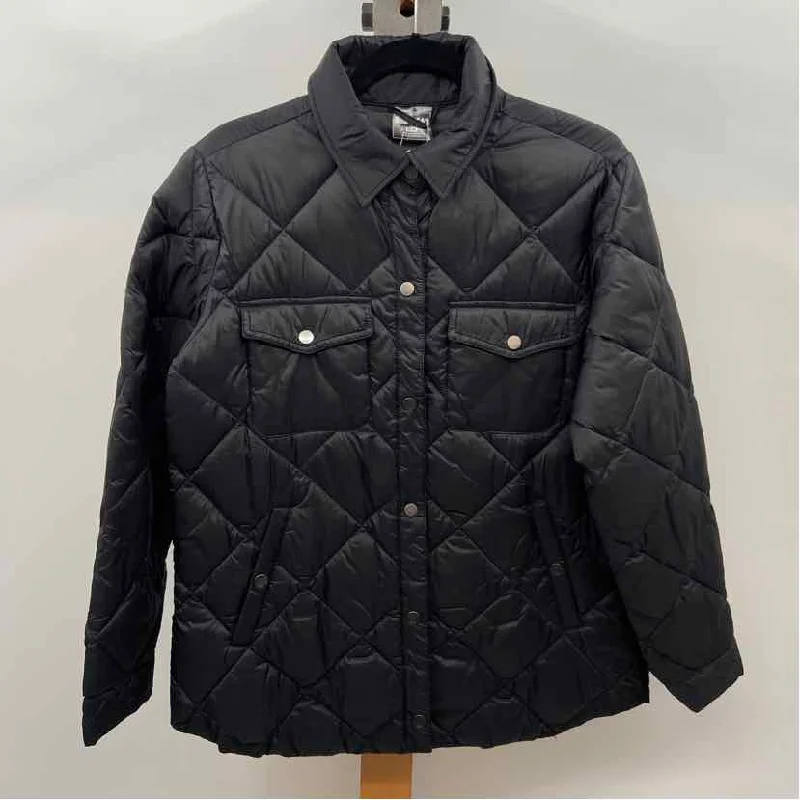Crazy Deals elegant coat32 degrees Women's Size M Black Solid Jacket