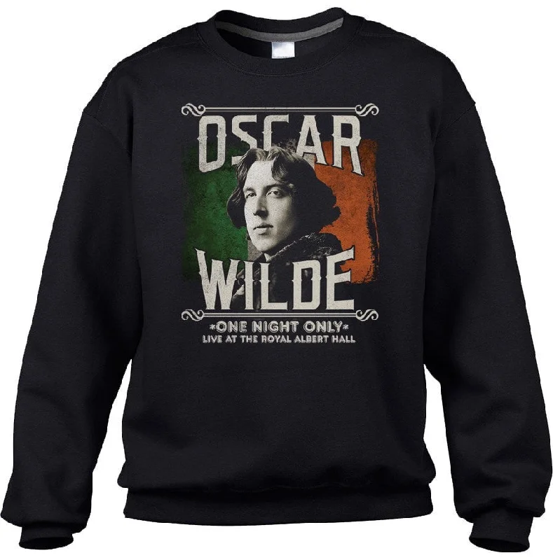 Factory Direct Sale athletic style hoodieUnisex Oscar Wilde Live Tour Sweatshirt