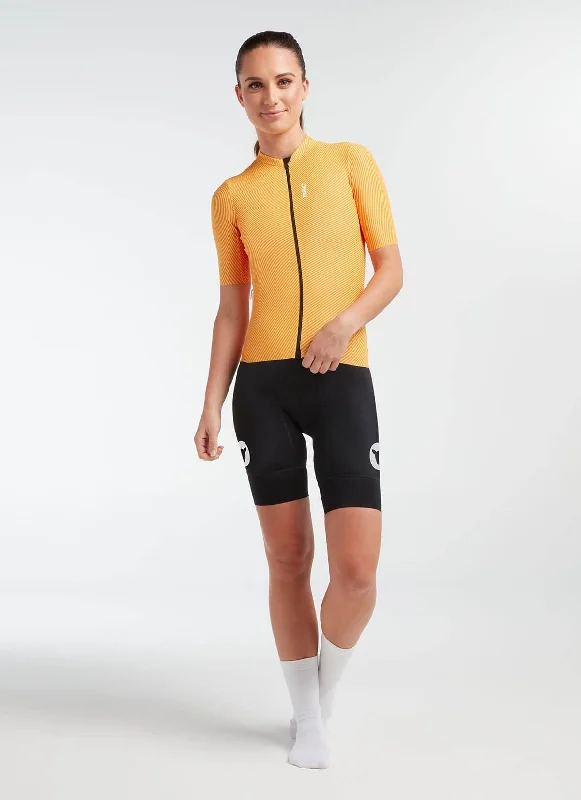 Closeout classic gym sweatshirtWomen's WMN LuxLite Jersey - Yellow Wave