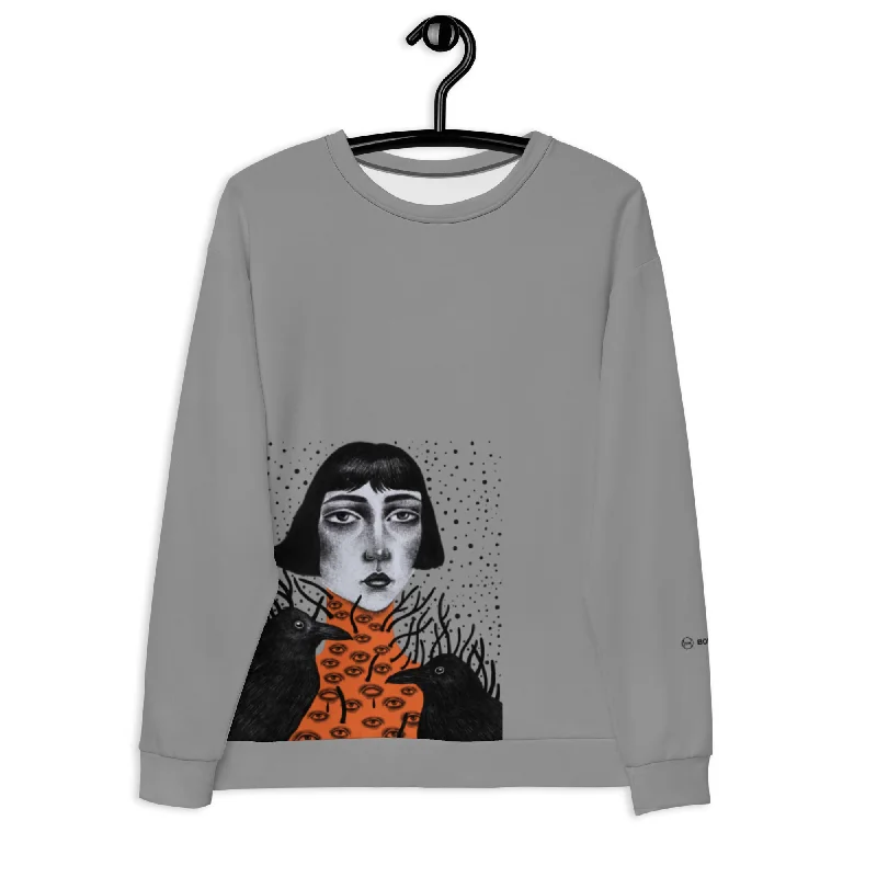 Limited Availability premium athletic sweatshirtTHE MYSTIC GIRL Premium Women's Sweatshirt Limited Availability premium athletic sweatshirtTHE MYSTIC GIRL Premium Women's Sweatshirt