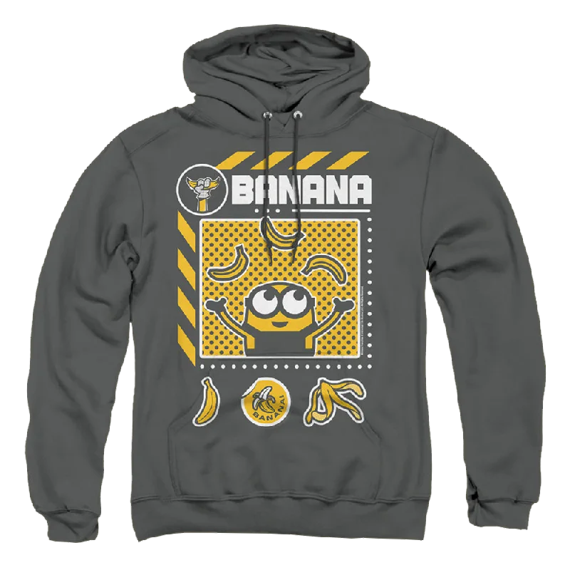 Savings Galore sporty hooded sweatshirtMinions Banana Icons - Pullover Hoodie