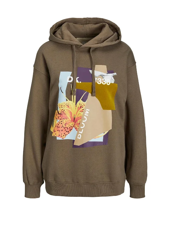 Best Deals pullover hoodieJJXX Bowie Loose Hoodie, Morel