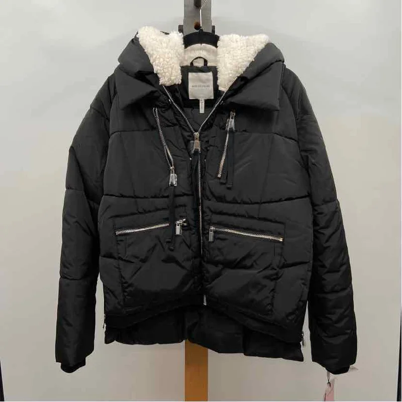 Extra Savings wool-blend coatavec les filles Women's Size XS Black Solid Jacket