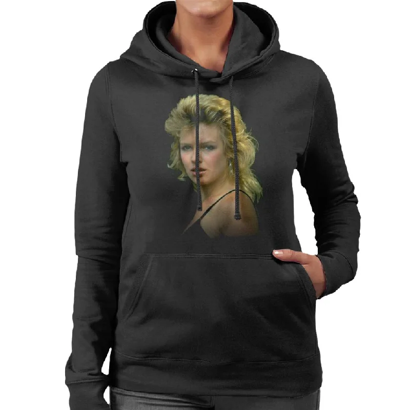 TV Times Kim Wilde 1983 Women's Hooded Sweatshirt