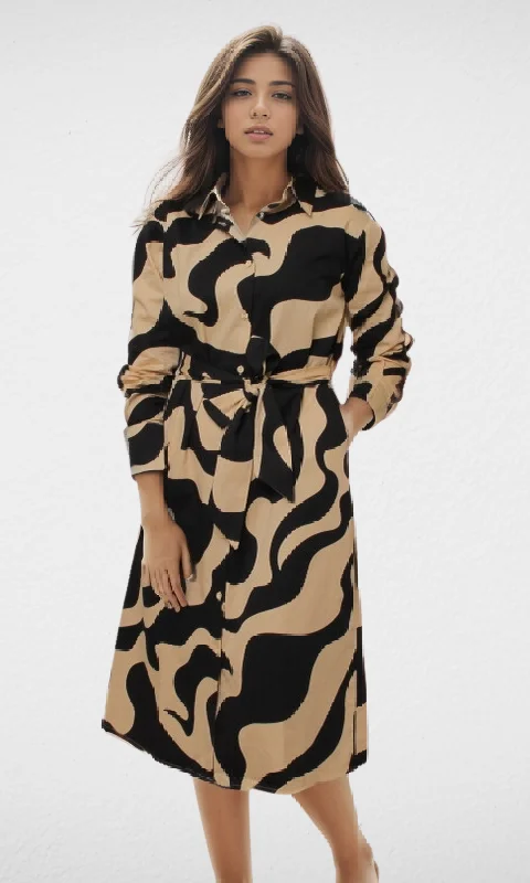 Instant Savings chic wrap dressWomen Dress Pattern (Black)