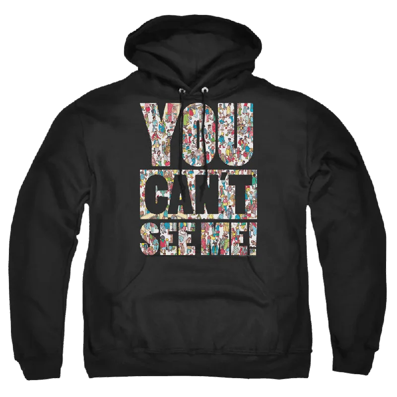 Major Savings fashionable hoodieWhere's Waldo See Me - Pullover Hoodie