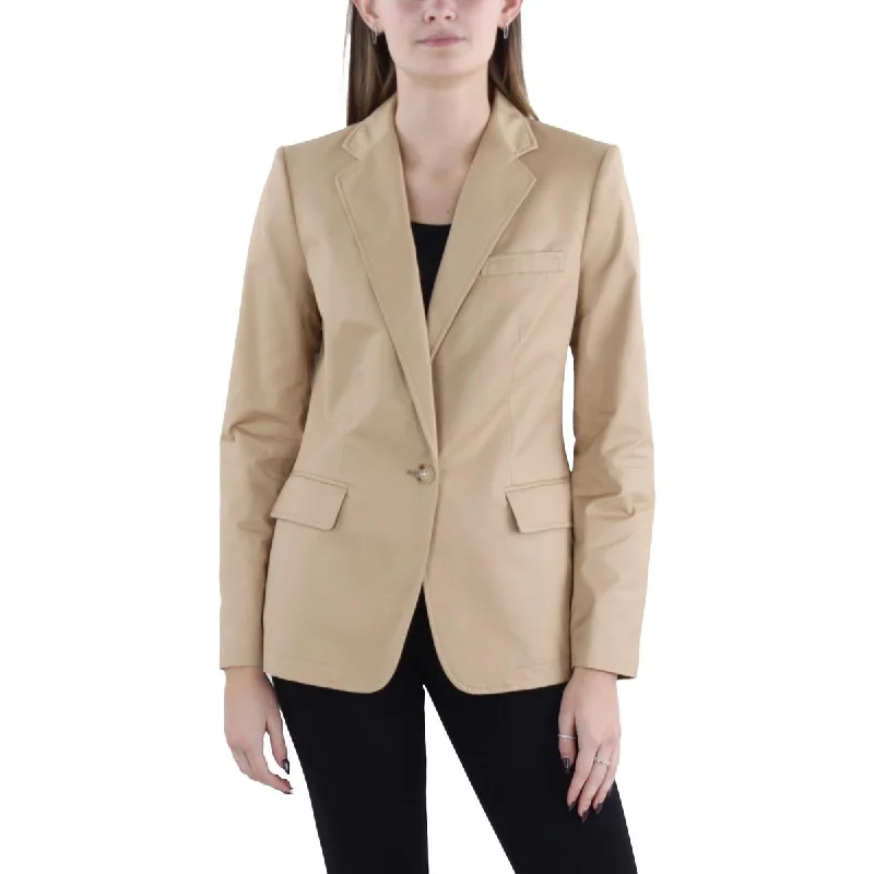 Price Rollback everyday winter coatWomens Notch Collar Suit Separate One-Button Blazer