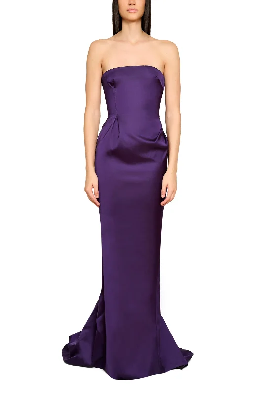 Discount Deals Strapless Column Gown