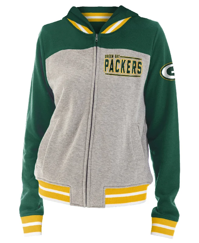Don't Wait chic active hoodieGreen Bay Packers Opening Day Women's Fleece Zip Hoodie Don't Wait chic active hoodieGreen Bay Packers Opening Day Women's Fleece Zip Hoodie
