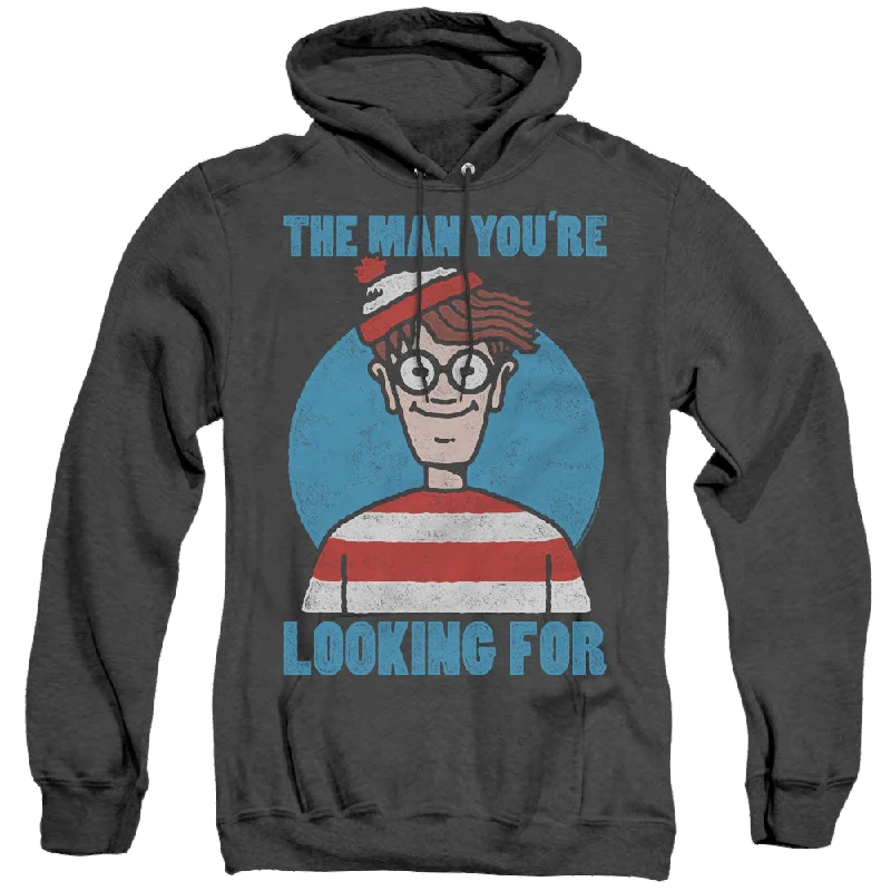 Best Bargains comfy athletic hoodieWhere's Waldo Looking For Me - Heather Pullover Hoodie Best Bargains comfy athletic hoodieWhere's Waldo Looking For Me - Heather Pullover Hoodie