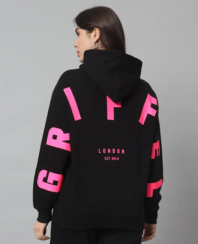 PINK GRIFFEL Oversized Hoodie