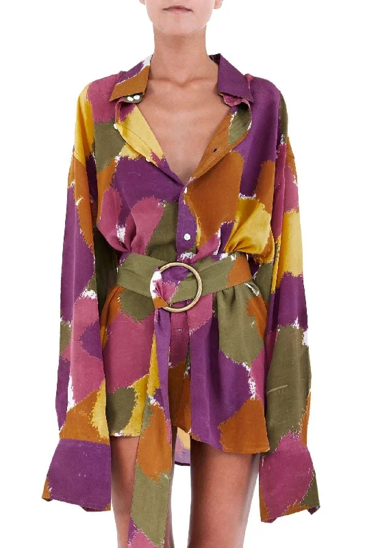 Can't Miss draped dressBUY IT BAMBA Titan Shirt Dress