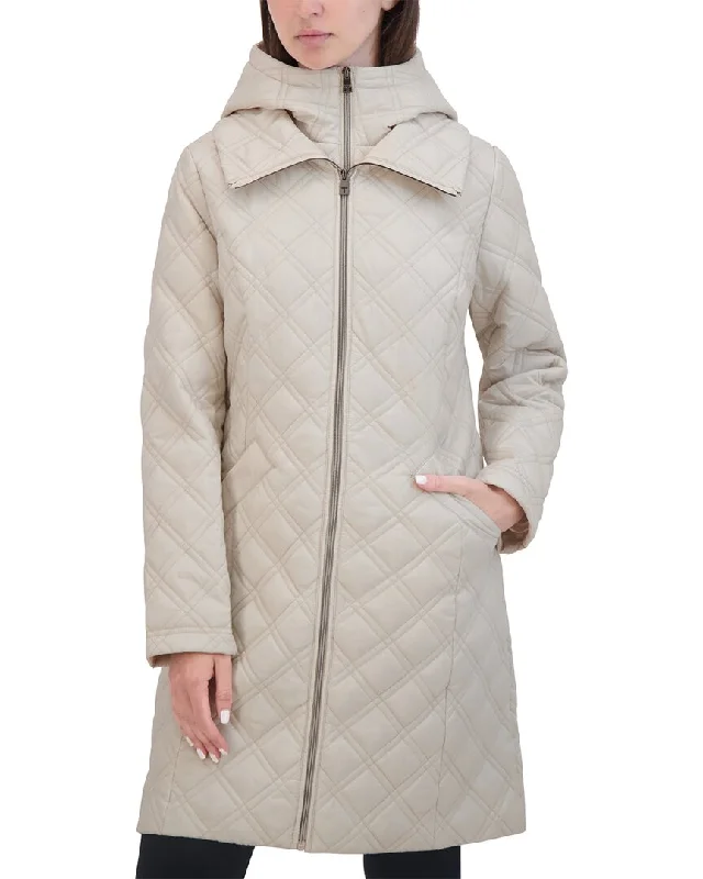 Tahari Taffeta Coat