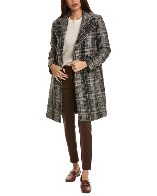 Epic Deals stylish coatElie Tahari Double-Breasted Coat