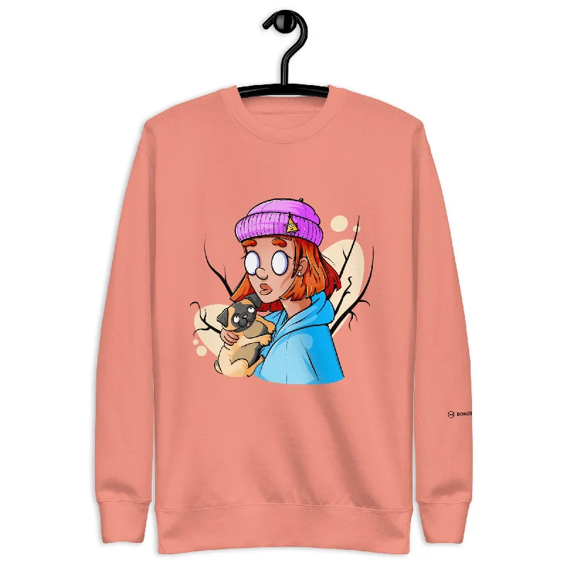 New Deals chic active hoodieZOMBIE MOOD 2 Women's Crew Neck Sweatshirt