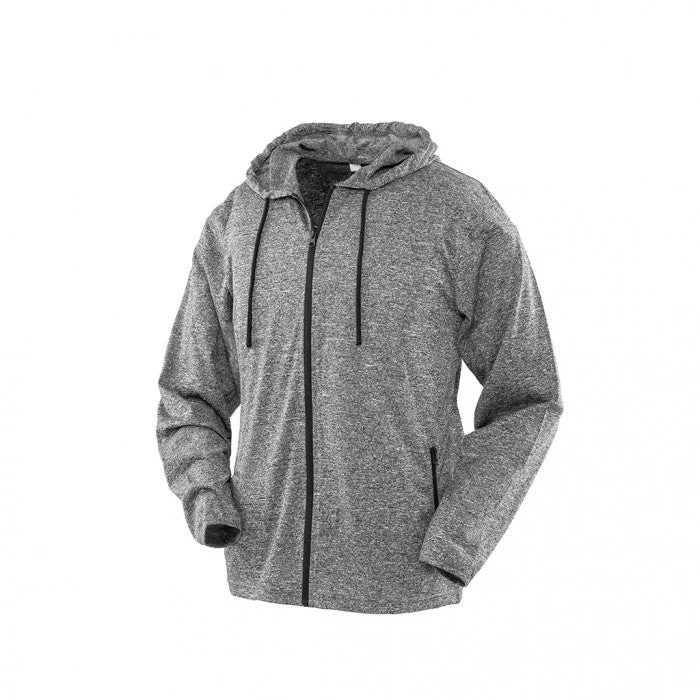Deal Frenzy trendy gym wear hoodieSpiro Ladies Hooded T-Shirt Jacket