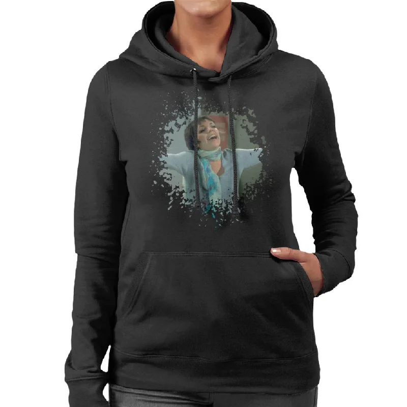 Special Discount casual hoodie for fallTV Times Liza Minnelli Distressed Edge Effect Women's Hooded Sweatshirt Special Discount casual hoodie for fallTV Times Liza Minnelli Distressed Edge Effect Women's Hooded Sweatshirt