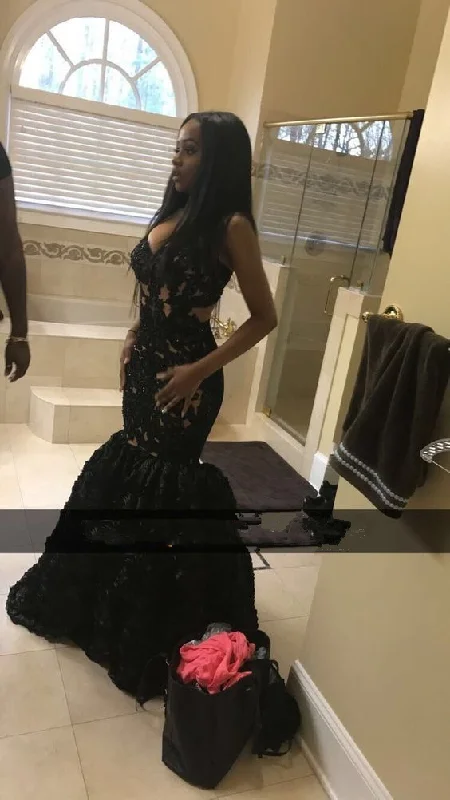 Markdowns fitted bodycon dressSexy Black Sleeveless Mermaid Evening Dress,Black Girls Prom Dress Y1656 Markdowns fitted bodycon dressSexy Black Sleeveless Mermaid Evening Dress,Black Girls Prom Dress Y1656
