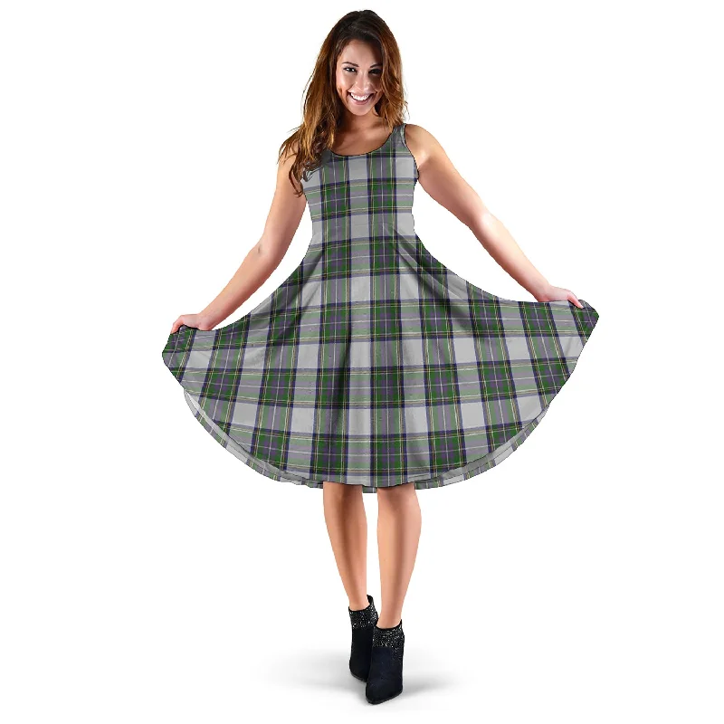 Deal of the Week Pritchard Tartan Sleeveless Midi Womens Dress
