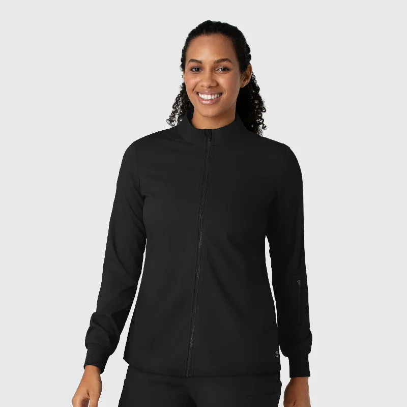 New Deals classic zip-up coatBoundless Womens Warm Up Jacket (8151)