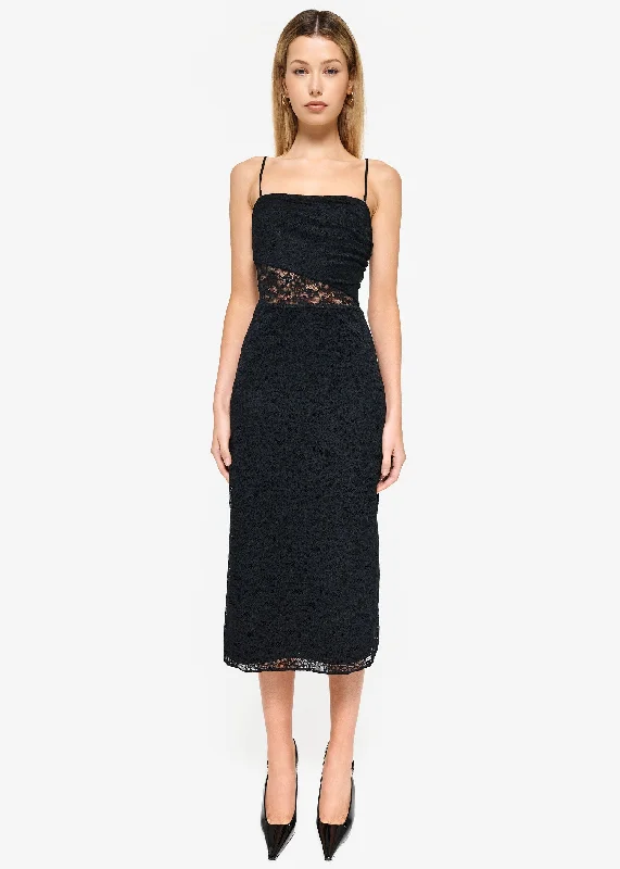 Price Break Marseille Lace Dress Black