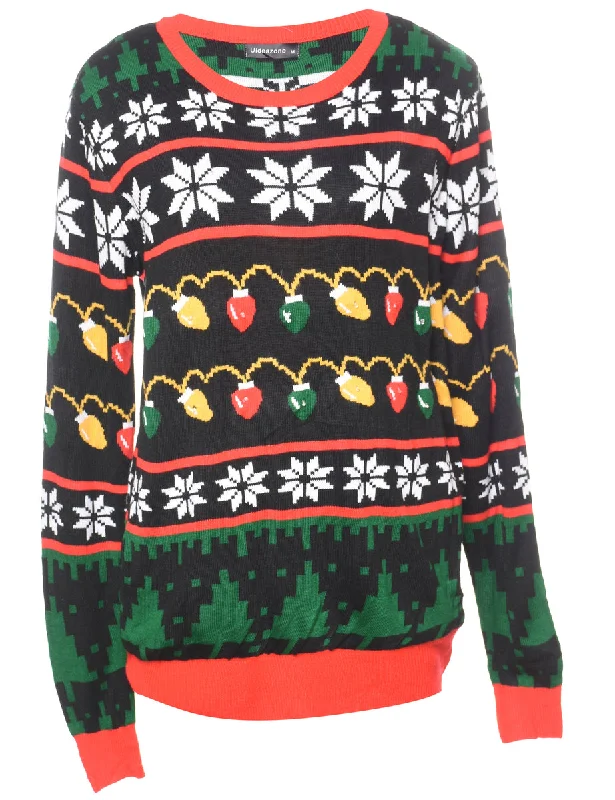 Price Rollback lightweight winter coatFestive Season Christmas Jumper - M