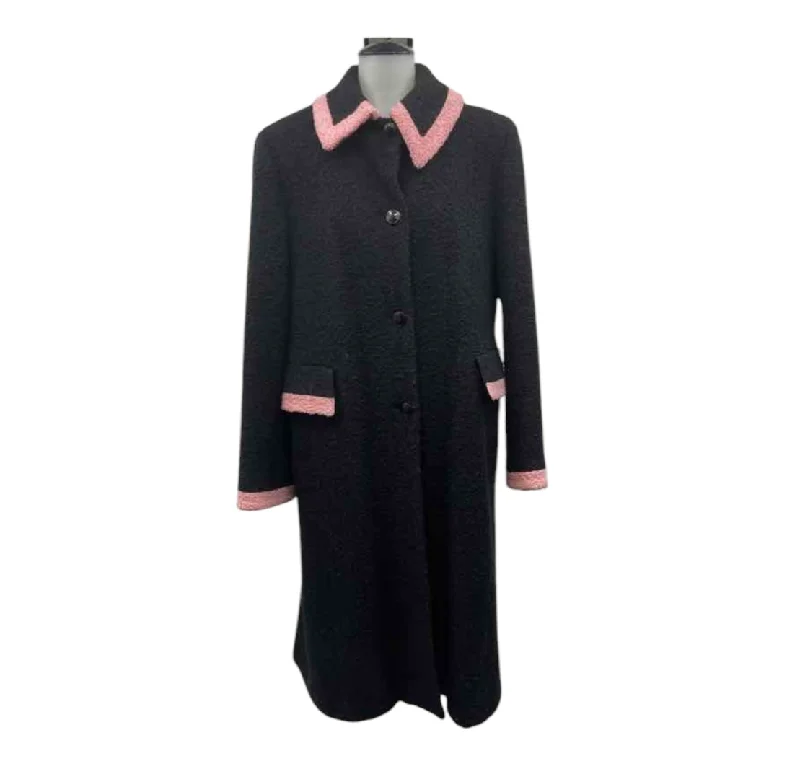 Savings Galore stylish coatMarvin Richards Women's Size 12 Black Solid Coat