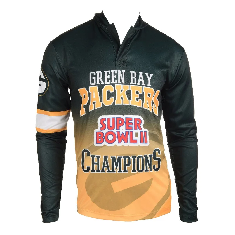 Can't Miss premium athletic sweatshirtGreen Bay Packers Super Bowl 2 Champions Commemorative Retro Hoody Tee Can't Miss premium athletic sweatshirtGreen Bay Packers Super Bowl 2 Champions Commemorative Retro Hoody Tee