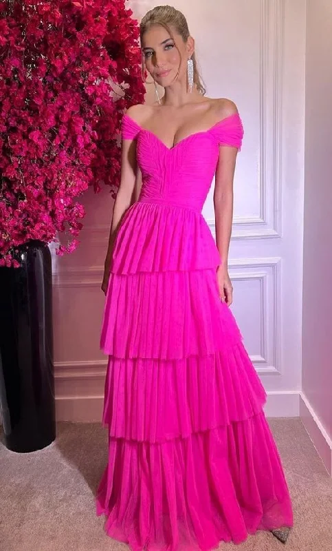 Overstock satin midi dressHot Pink Off The Shoulder Prom Dresses Long Evening Gowns Y1617 Overstock satin midi dressHot Pink Off The Shoulder Prom Dresses Long Evening Gowns Y1617