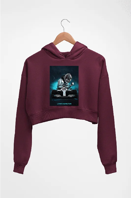Year-End Sale trendy hooded sweatshirtLewis Hamilton F1 Crop HOODIE FOR WOMEN