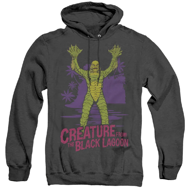 Markdown Madness cozy hooded jacketUniversal Monsters From Forbidden Depths - Heather Pullover Hoodie Markdown Madness cozy hooded jacketUniversal Monsters From Forbidden Depths - Heather Pullover Hoodie