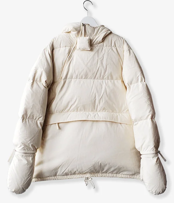 Markdown Madness raincoatWRYHT/ASYMMETRY FRONT DOWN JACKET(NATURAL)