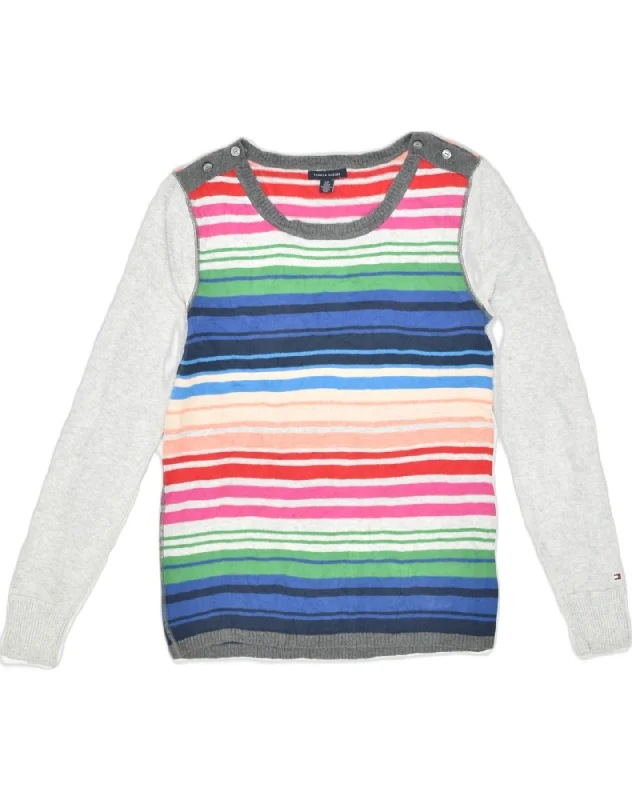 Exclusive Deal comfy hoodieTOMMY HILFIGER Womens Crew Neck Jumper Sweater UK 10 Small Multicoloured Exclusive Deal comfy hoodieTOMMY HILFIGER Womens Crew Neck Jumper Sweater UK 10 Small Multicoloured