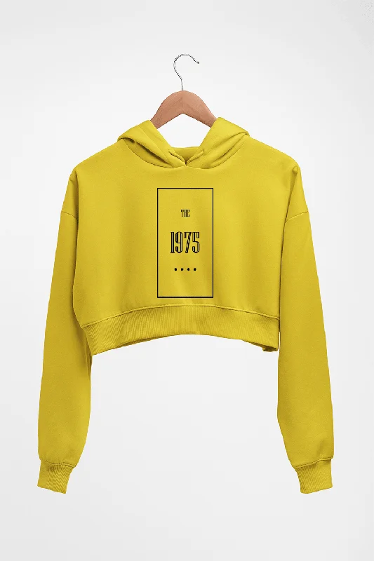 Stock Clearance cozy hooded sweatshirtThe 1975 Crop HOODIE FOR WOMEN